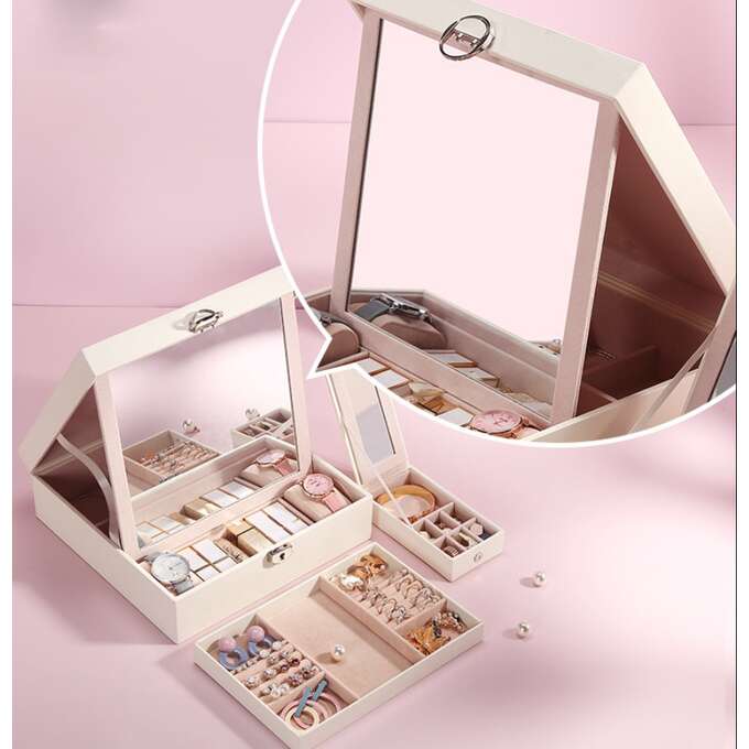 Šperkovnice ELEGANT 2v1 bílá