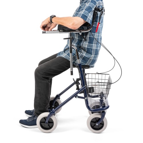 Chodítko čtyřkolové s prodlouženými loketními opěrkami RS8811