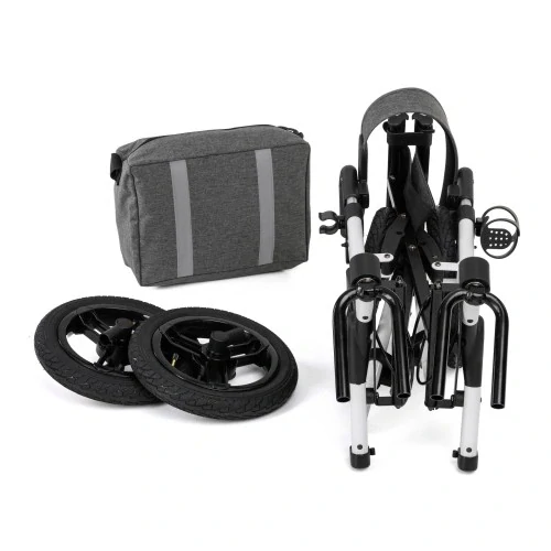 Odlehčené hliníkové chodítko RANGER bílo-černé