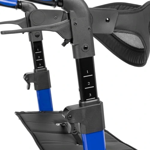 Odlehčené hliníkové čtyřkolové chodítko LORENZA