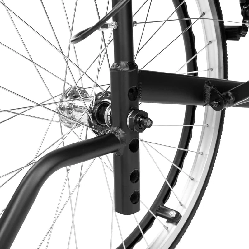 Timago ultralehký invalidní vozík ACTIV-TIM, šířka 46cm, černý, pevná kola