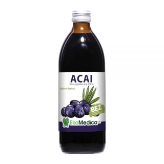 EkoMedica Šťáva z acai 100% 500ml