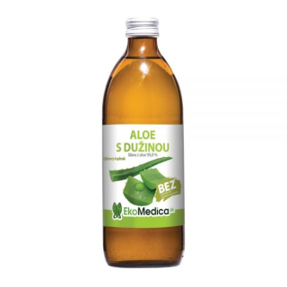 EkoMedica Aloe Vera s dužinou 99,8% šťáva 500ml