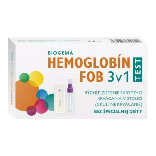BIOGEMA Hemoglobin test na okultní krvácení 1 ks