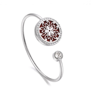 Aroma difúzní náramek Květ se zirkony