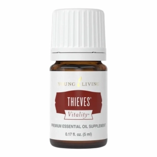 Young Living Thieves+ (Zloději, ochranná směs) jedlý esenciální olej 5ml