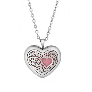 Aroma difuzní náhrdelník 2 Srdce