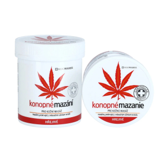 MedicProgress Konopné mazání hřejivé 250 ml