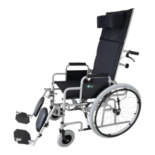 REHAFUND polohovatelný invalidní vozík YJ-011JA, 45cm, černý