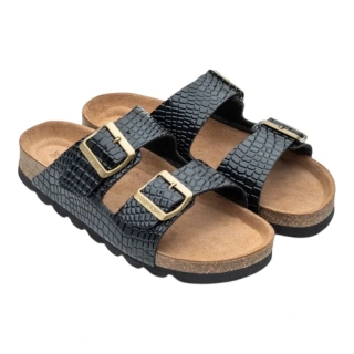 Sandály ortopedické č.38 Corkstyle AURA BLACK