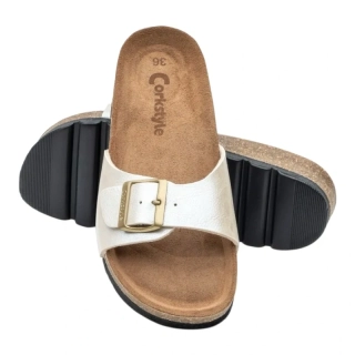 Sandály ortopedické č.37 Corkstyle PARIS PEARL